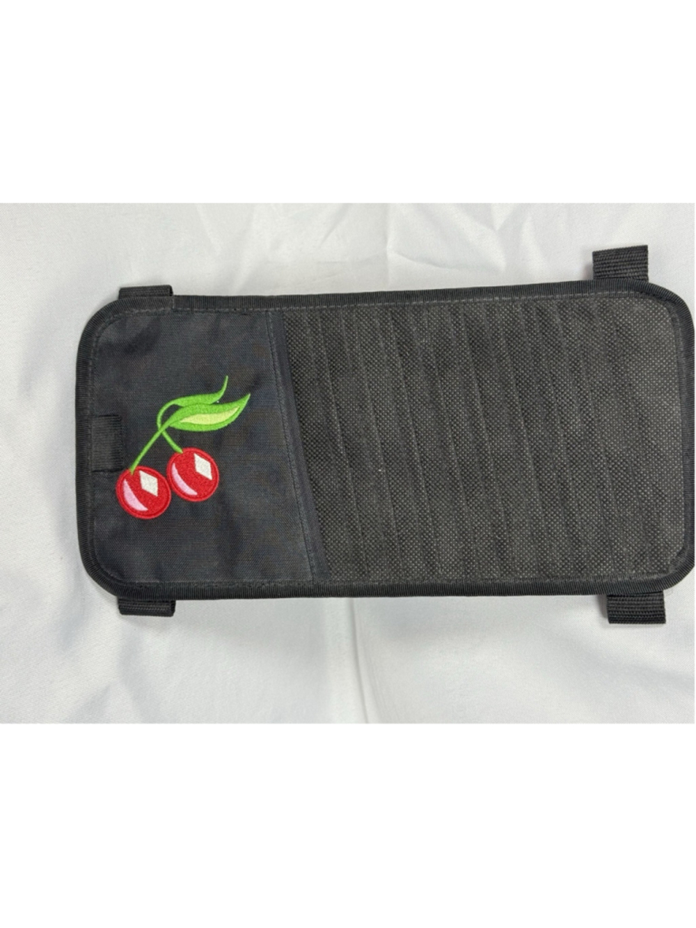 Vtg Case Logic 10 CD/DVD Organizer Car Visor Disc Holder Organizer Cherry Y2K
